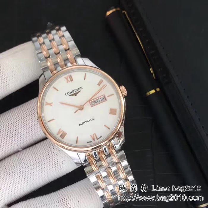 LONGINES浪琴 全自動機械 男士腕表 WSS0899